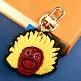 Designer Lover Keychains Fashion Bag Charm Pendant Car Key Chain Men Keyring Gold Women Cartoon Keychains Key Buckle