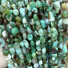 MG1852 Natural Chrysoprase Botswana Agate Morganite Azurite Super Seven Tumbled Beads Gemstone Loose Bead
