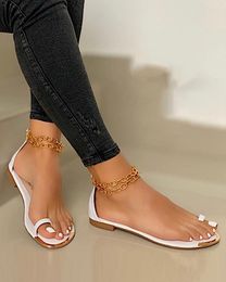 Sandals Office Women Flats Summer Beach Casual Shoes Woman Lazy Flip Thong Sandalias Mujer Sapato Feminino Plus Size