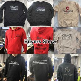 2023 Men's Hoodie Long Sleeve Rhude High-quality Tess Designer Casual Fashion Multi-color Blank Hoodies Pullover Sweatshirt with Custom