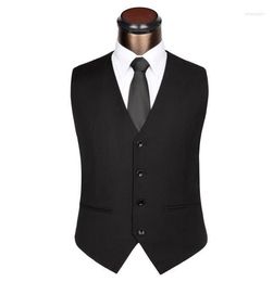 Men's Tank Tops Spring And Autumn Suit Vest Men's English Casual Top Men Smart Mens Clothing