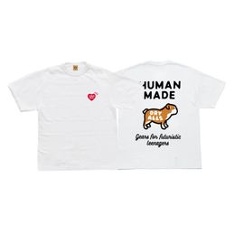 Human Made Tees Mens Human Made T Shirt Love Duck Couples Women Designer T-Shirts Tops Casual Humanmade Shirt Luxurys Street Shorts Sleeve Clothing 434