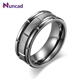 Rings Titanium Steel Brushed Composite Ring Simple Trendsetter Wedding Engagement Couple Pair Ring Titanium Steel Ring Free Shipping