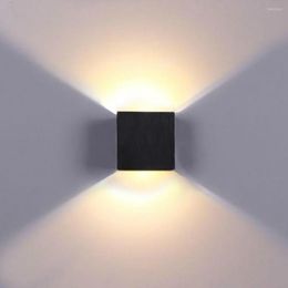 Wall Lamp Led Outdoor Interior Light 6w 12w Garden Lights Aluminium Bedroom Living Room Stairs Lighting Home Decoration