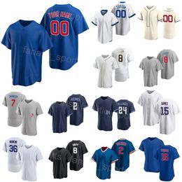 Team Baseball 15 Yan Gomes Jersey 2 Nico Hoerner 24 Cody Bellinger 16 Patrick Wisdom 7 Dansby Swanson 8 Ian Happ 36 Trey Mancini David Bote Flexbase Men Women Youth X-X