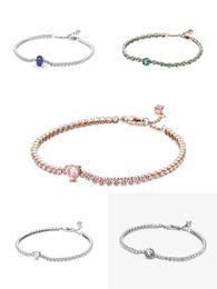 Bangle pan 925 original charm seed pearl Diy Christmas Bracelet Women's Sterling Silver Loose Beads Jewelry Stone Bracelet Women