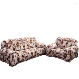 Chair Covers Lychee Graffiti Sofa Polyester Stretch Slipcover Couch Cover For Living Room 1/2/3/4 Seater