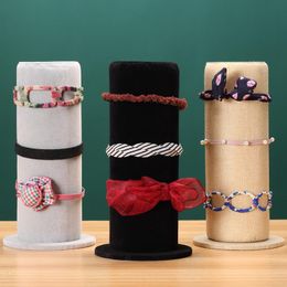 Boxes Unique Velvet Headband Display Rack Jewellery Organiser for Hairclip hairpin Bracelet Jewellery Display Stand Holder Decoration Gift