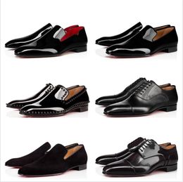 Großhandel Mode Rote Schuhe Greggo Orlato Flache Echtes Leder Oxford Herren Walking Flats Hochzeit Party Müßiggänger Männer formelle Lederschuhe Größe US 5-US 13 Kostenloser Versand