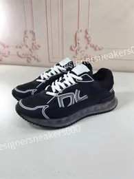 2023 new Hot Casual Shoes Trainers Women's Flats Platform Sneakers Designer Logo White Black Leather Womens Lace Up Mens size 39-46