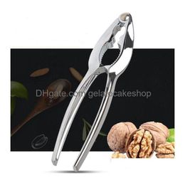 Other Kitchen Dining Bar Durable Strong Zinc Alloy Quick Walnut Cracker Nutcracker Sheller Nut Opener Practical Kitchen Tool Easy Dhcoj