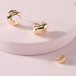 Backs Earrings CHIAO Simple Metal Cuff Set - Stackable Ear Cuffs For Women