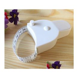 Tape Measures Selling Fitness Accurate Body Fat Calliper Measuring Rer Measure Mini Cute White Drop Delivery Office School Business I Dhzkc