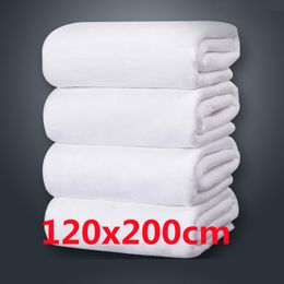 White hotel towel, superfine fiber beauty salon, home stay hotel towel, quick drying, soft hotel bath towel