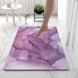 Carpets Light Luxury Household Doormat Bathroom Floor Mat Non-slip Absorbent Kitchen