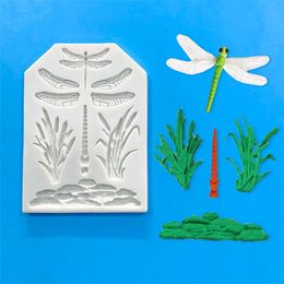 Dragonfly Silicone Fondant Moulds For Cake Decorating Cupcake Topper Candy Chocolate Gum Paste Polymer Clay 1224321