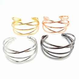 Bangle Hollow Punk Cuff Bangles For Women Big Bohemia Bracelets & Women's Female Cute Ladies Jewellery