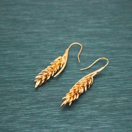 Dangle Chandelier European And American Fashion Classic Luxury Contracted Wheat Earring Restoring Ancient Ways Women Jewellery Gifts 230519