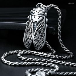 Chains Vintage Sweater Chain Pendant Cicada Makes A Great Success Male And Female