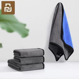 Xiaomi Car Cleaning Towel Soft Cloth Duster Microfiber Car Wash Towels Water Absorption Anti-Static Wash Towel 30*30/30*60