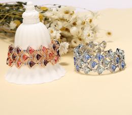 Bangle Top High Quality Multi Fan Skirt Bracelet Noble Atmosphere Exquisite Woman Banquet Essential Luxury Jewellery Gift Wholesale