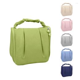 Cosmetic Bags High Capacity Hook Travel Bag Portable Make Up Organizer Waterproof Beauty HandBags Luxury Wash Pouch For Women