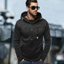 Men's Jackets Autumn Winter Men's Thick Warm Male Jacket Casual Slim Men Tops Coat Fashion Streetwear Sports Zip Tracksuit