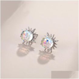 Stud Earrings Small Ball Studs Earings Jewelery Made With Austrian Crystal For Girls Trending Jewellery Christmas Women Bijoux Dhgarden Dhmoz