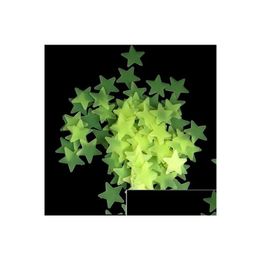 Other Decorative Stickers Decal Baby Kids Gift Nursery Room 10000Pcs Noctilucent Stars Home Wall Glow In The Dark Star Selling Drop Dhtxt