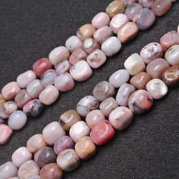 Crystal Natural Freeform Pink Opal beads For Jewelry Making Beads Bracelets 15inch DIY Beads Necklace Earring Trinket