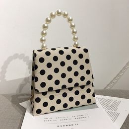 Evening Bags Pearl Tote Bag Fashion High Quality Woollen Womens Designer Handbag Chain Shoulder Messenger Purses 230519
