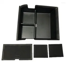 Car Organiser For BYD Atto 3 Yuan Plus 2023-2023 Accessories Centre Console Btorage Box Armrest Storage Tray Black