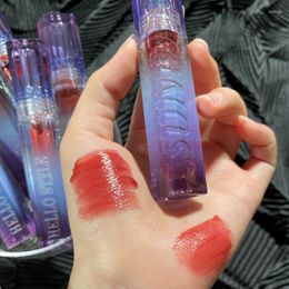 Lip Gloss Water Mirror Glaze Fantasy Purple Grey Pink Toot Lips 6 Colours Liquid Lipstick Lasting Proof Makeup Cosmetic