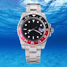 designer cola gmt watch men watches precision durability 40mm automatic 2813 movement 904L stainless steel waterproof 50m Luminous montre wristwatch