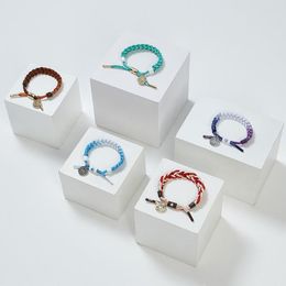 Bangles Official Genshin Impact Klee Zhongli Keqing Bracelet Chain Wristband Cosplay Fashion Hand Rope Jewellery For Men Women Gifts