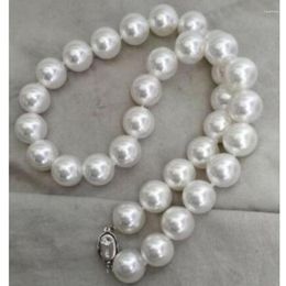 Chains Noble Fine Jewellery 11-12mm Natural South Seas White Pearl Necklace