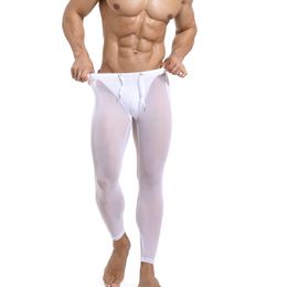 Men's Pants Men Tights Running Sports Leggings Long Pants Fitness Men Cycling Nylon Tights for Men Man Compression Tights Leggings 230519