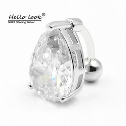 Brooches HelloLook 925 Sterling Silver Belly Button Ring Cubic Zircon Navel Piercing Jewelry For Women Summer Gifts