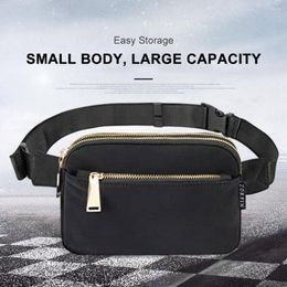 Outdoor Bags Running Belt Waist Pack Waterproof Large Capacity Bag Scratch Resistant With Zipper Adjustable Waistband For Cycling Sport