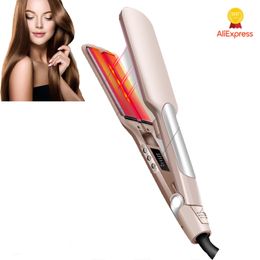 Curling Irons Hair Straightener infrared Flat Iron 2 Inch Plate Professional Heating Care Fast Heatting 230520