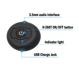 Car Car Kebidu Bluetooth Audio Transmitter H-366t Bluetooth 4.0 A2dp Multi-point Wireless Music Stereo Dongle Adapter Mp3 Music Player