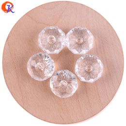 Crystal Fashion Clear Acrylic Wheel Flat Bead 4MM22MM 100Pcs/Lot Acrylic Transparent Rondelle Bead Jewelry Beads For Chunky Necklace