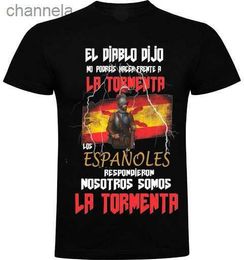 Men's T-Shirts Spain Tercios Storm Men T-Shirt Short Casual 100% Cotton Shirts Size S-3XL
