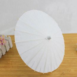 Bridal Wedding Paper Umbrellas Parasols Handmade Plain Chinese Mini Craft Umbrella For Hanging Ornaments