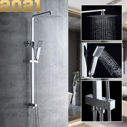 Bathroom Shower Sets Bath Faucet Set Wall Mounted Faucets Bathtub Waterfall Mixer Tap Torneira