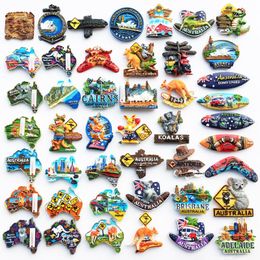 Fridge Magnets Australia Tourist Souvenirs Decoration Articles Handicraft Refrigerator Magnetic Stickers Travel Gifts 230520