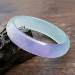 Bangle Natural jade A jadeite violet jade bangle bangles for woman real jade bracelets natural jade stone for woman bracelets jewelry