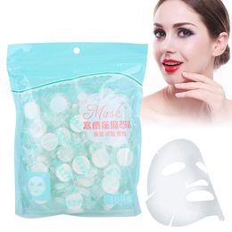 50/20pc Compressed Mask Disposable Face Skin Wrapped Towel Paper Sheets Portable Beauty Home Travel Cosmetic Women Girls DIY