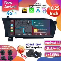 For Benz S W221 W216 2005-2013 10.25 Inch Android 12 Auto Touch Screen GPS Car Carplay Monitors Speacker Radio Multimedia Player-4