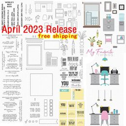 Gift Wrap The Office Collection Items Dies And Stamps Arrival 2023 Diy Molds Scrapbooking Paper Making Cuts Crafts Template Handmade